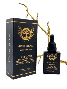 High heals Deep healing CBG tincture