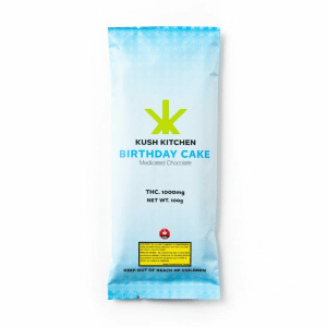 Kush Kitchen Birthday Cake chocolate bar