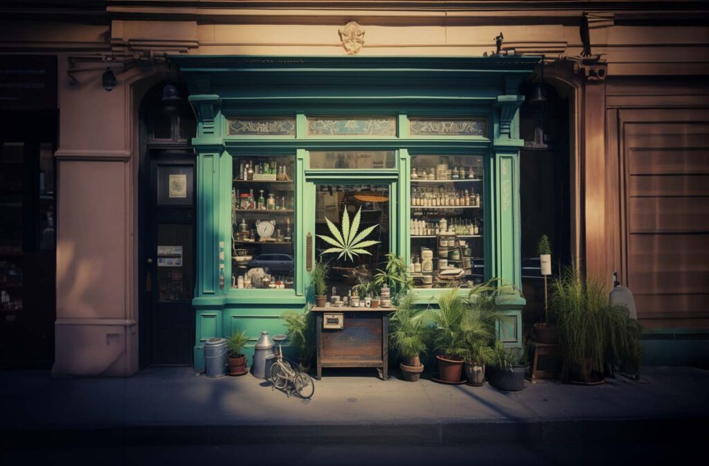 Quebec Dispensary Storefront
