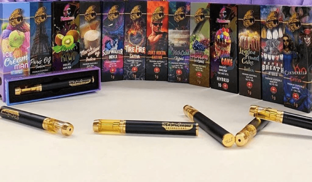 Vaping to Victory: Unleashing the Power of Major League Extractions THC Vape Pens